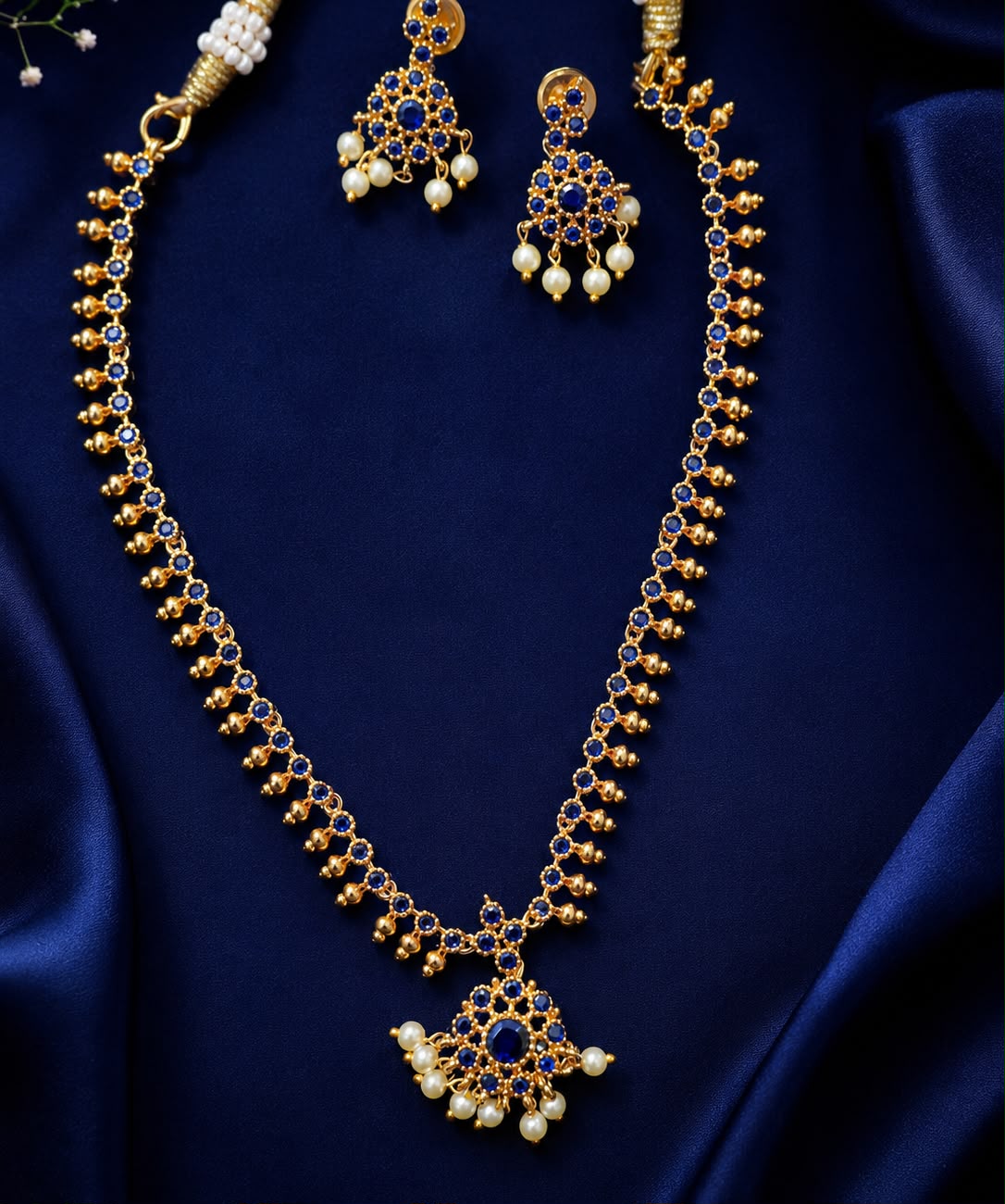 Blue Stone Necklace